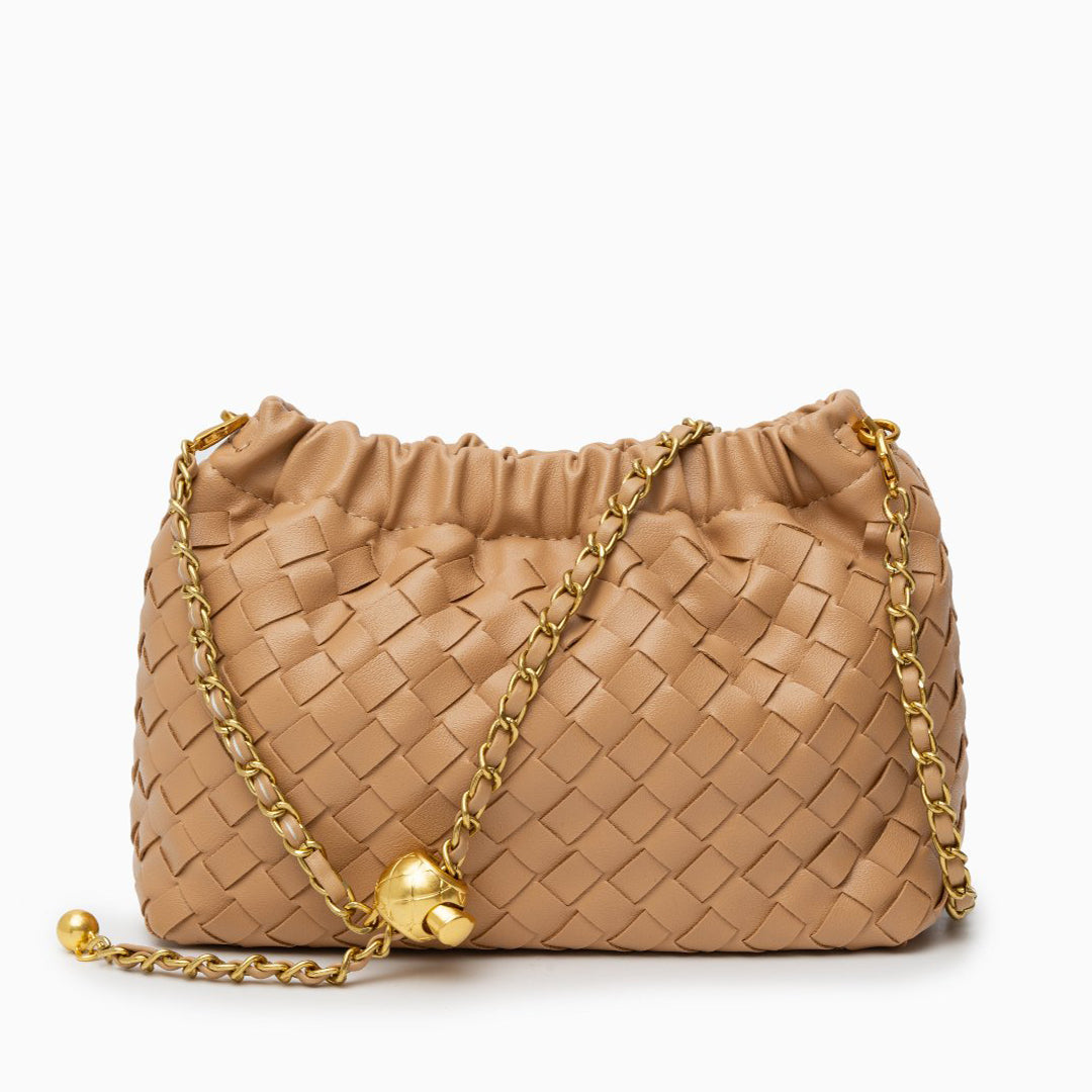 Miranda – Bolso trenzado con cadena