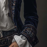 Nerea | Chaqueta larga vintage bordada