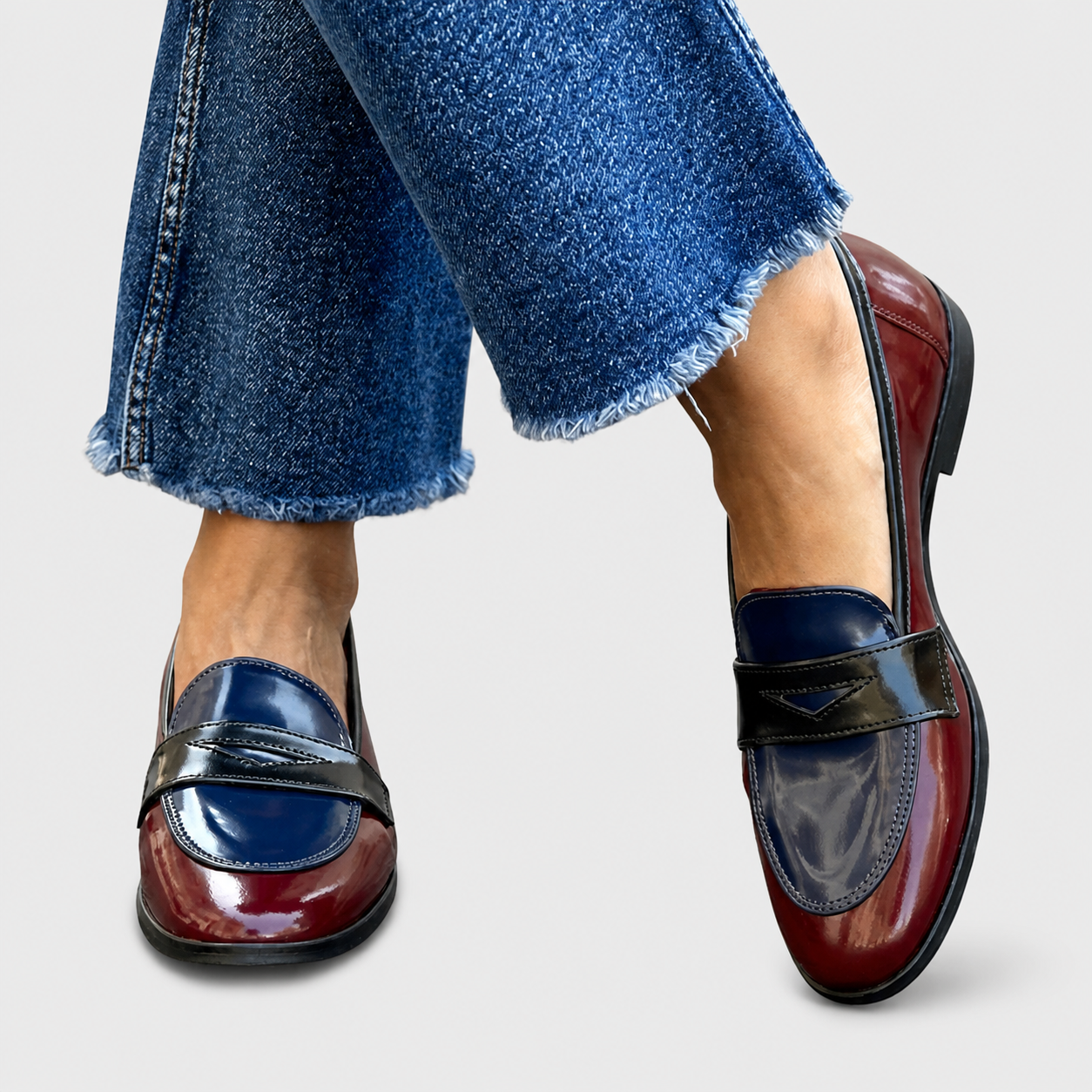 Ambrosia | Mocasín a contraste