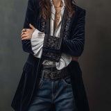Nerea | Chaqueta larga vintage bordada