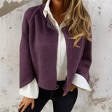 Graciela | Chaqueta corta efecto cachemira