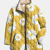 Heliodora | Chaqueta acolchada con margaritas