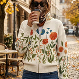 Renata | Cárdigan de flores silvestres