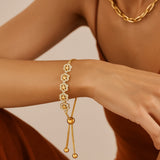 Violeta – Pulsera de flores