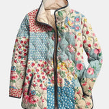 Bernarda | Chaqueta acolchada de patchwork floral