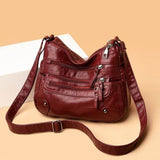 Ceferina | Bolso de hombro de tres cremalleras