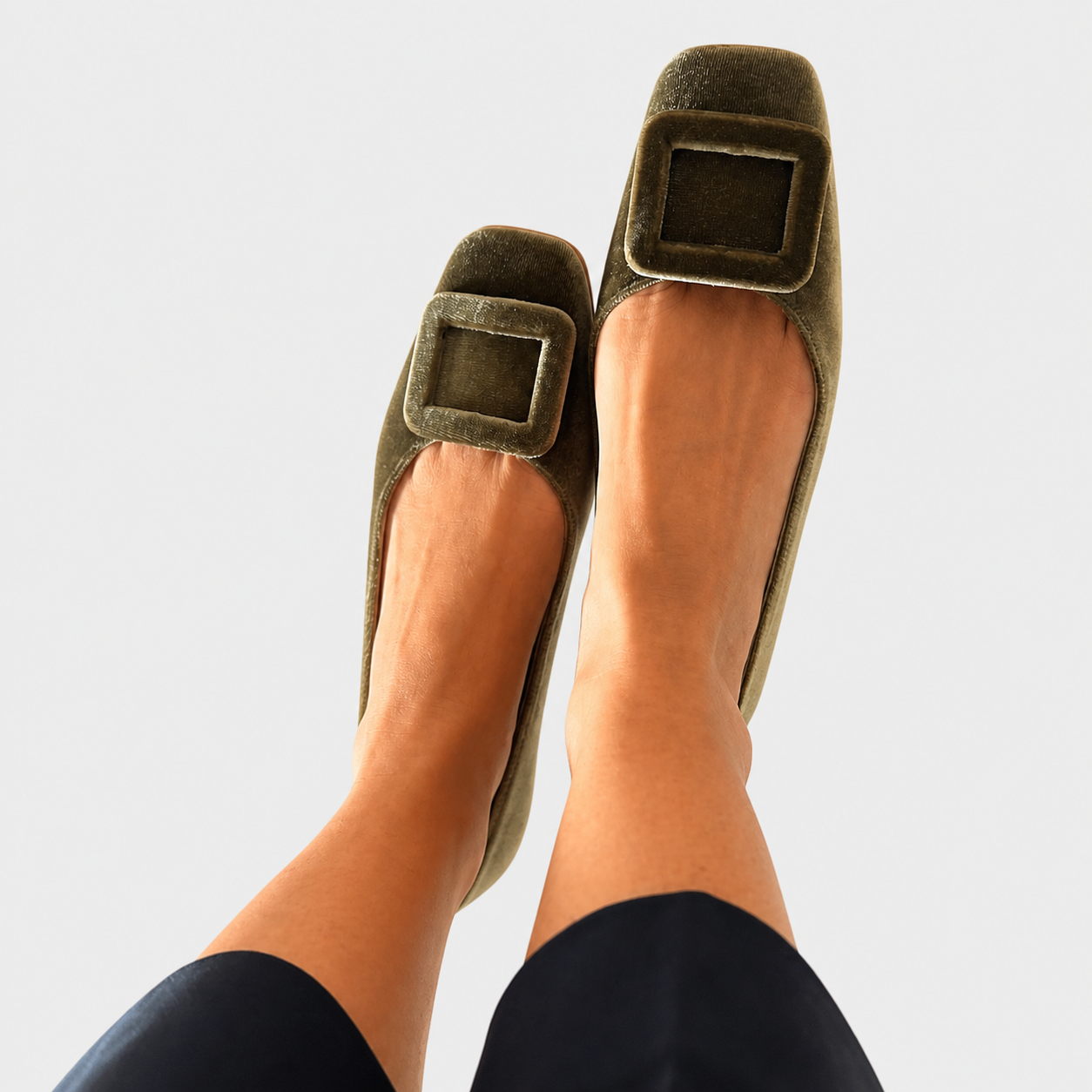 Emeteria | Mocasín de serraje con diseño