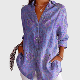 Mauricia | Blusa de cachemir en lila