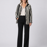 Engracia | Chaqueta acolchada de cebra