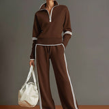 Dorita | Conjunto de jersey y pantalón ancho