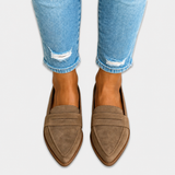 Antonina | Mocasín de ante