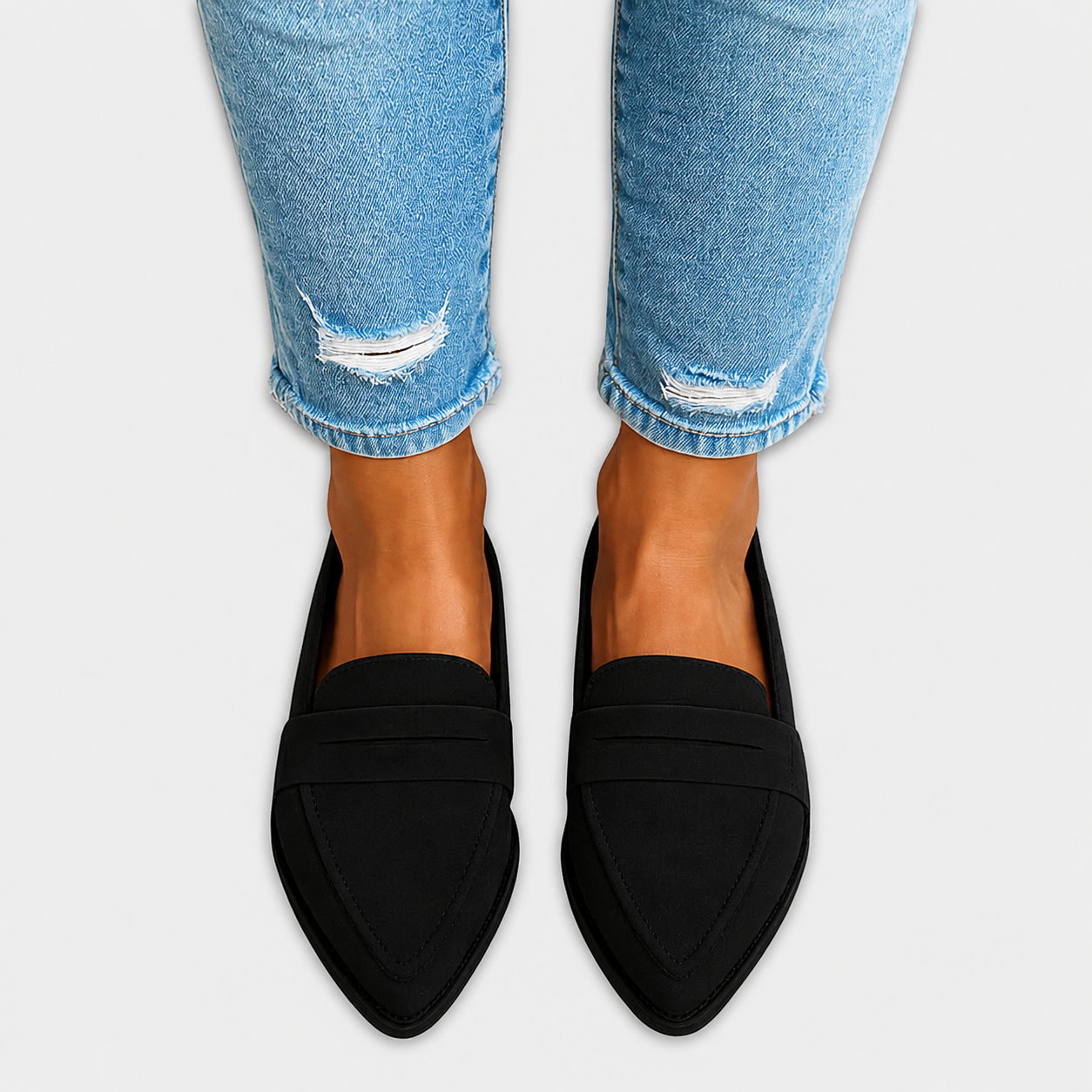 Antonina | Mocasín de ante