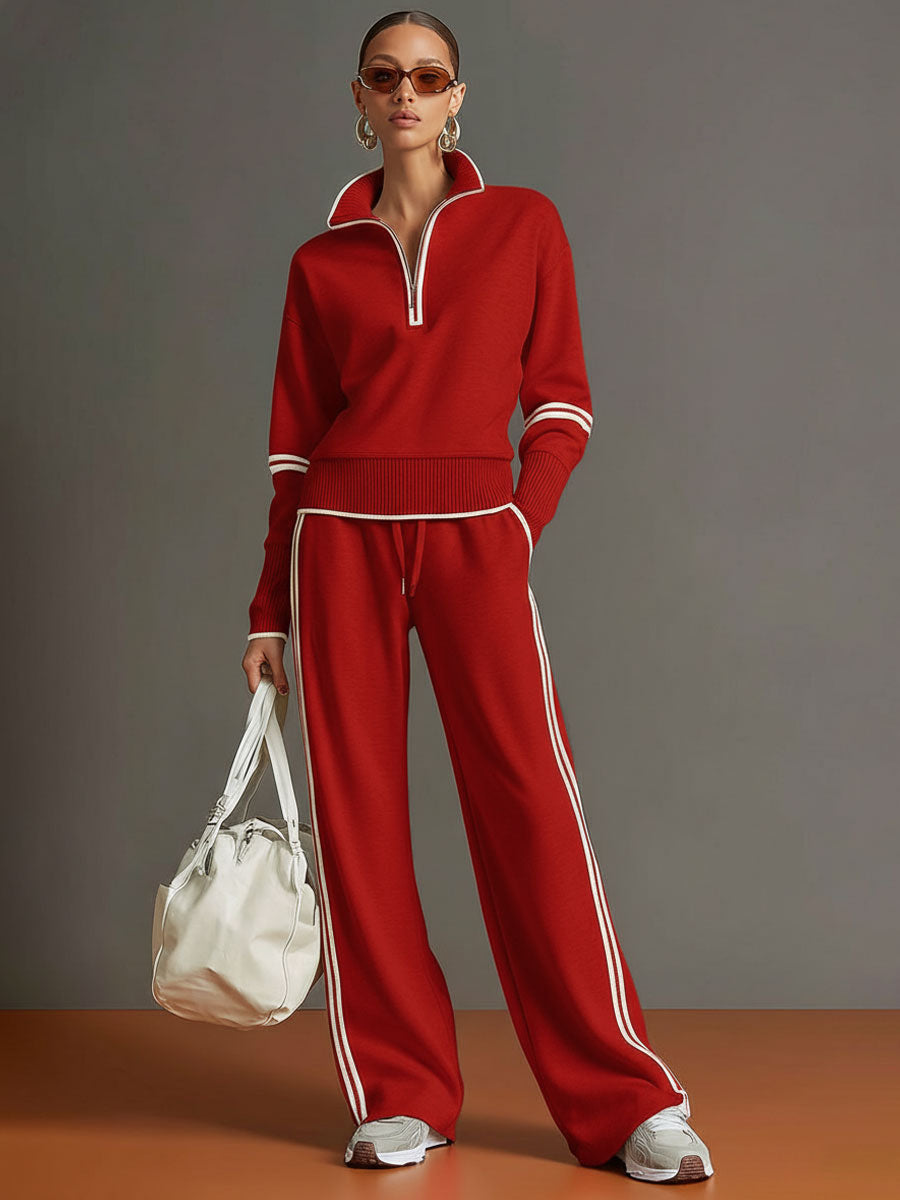 Dorita | Conjunto de jersey y pantalón ancho