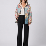 Bernarda | Chaqueta acolchada de patchwork floral
