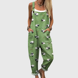 Josefa | Peto verde estampado
