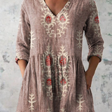 Avelina | Blusa larga con escote en V en seis colores