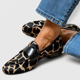 Atanasia | Mocasín de leopardo con banda negra