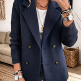 Carola | Blazer elegante con mangas de punto