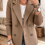 Carola | Blazer elegante con mangas de punto