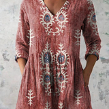 Avelina | Blusa larga con escote en V en seis colores