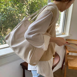 Georgina | Bolso shopper alto de piel brillante