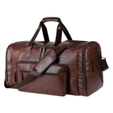 Maravillas | Bolsa de viaje de piel auténtica