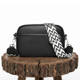 Galatea | Bolso bandolera con cinta estampada