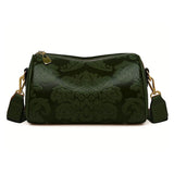 Ludgarda | Bolso cilíndrico con relieve barroco