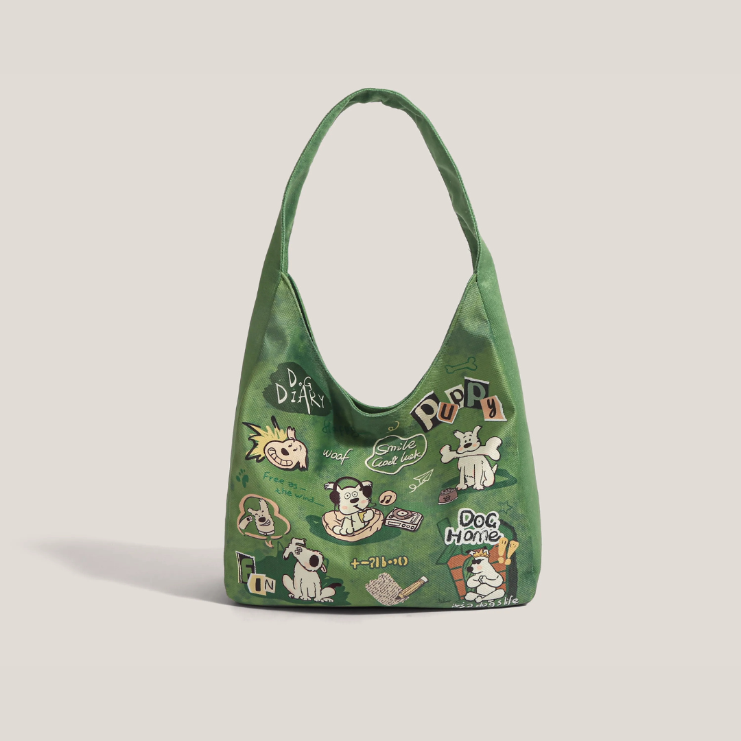 Dulce | Bolso de denim con parches