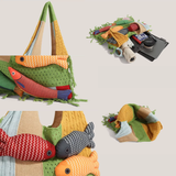 Ángela | Bolso de mano con peces