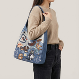 Dulce | Bolso de denim con parches