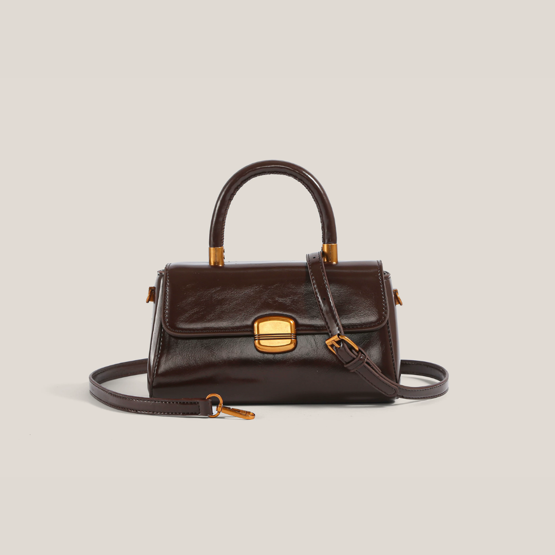 Mila | Bolso de mano brillante