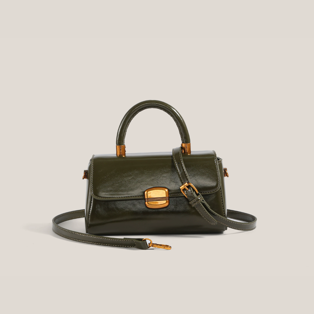Mila | Bolso de mano brillante