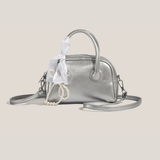 Perla | Bolso de mano metalizado