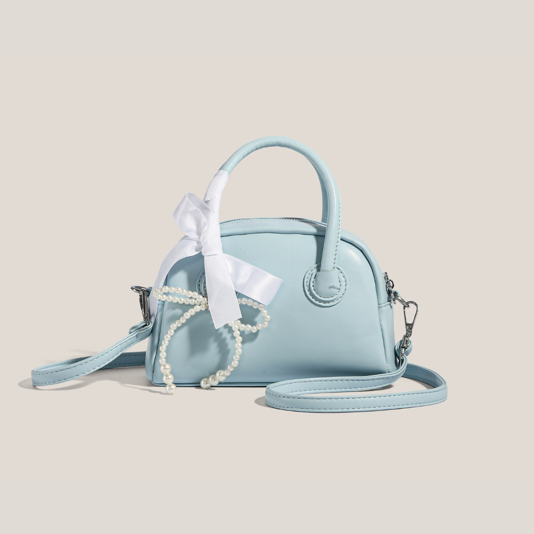 Perla | Bolso de mano metalizado