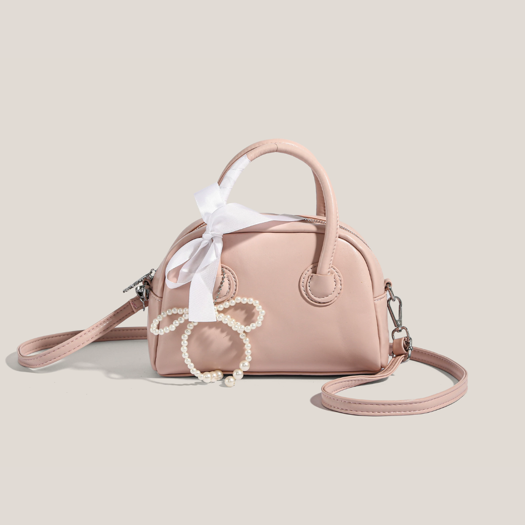 Perla | Bolso de mano metalizado