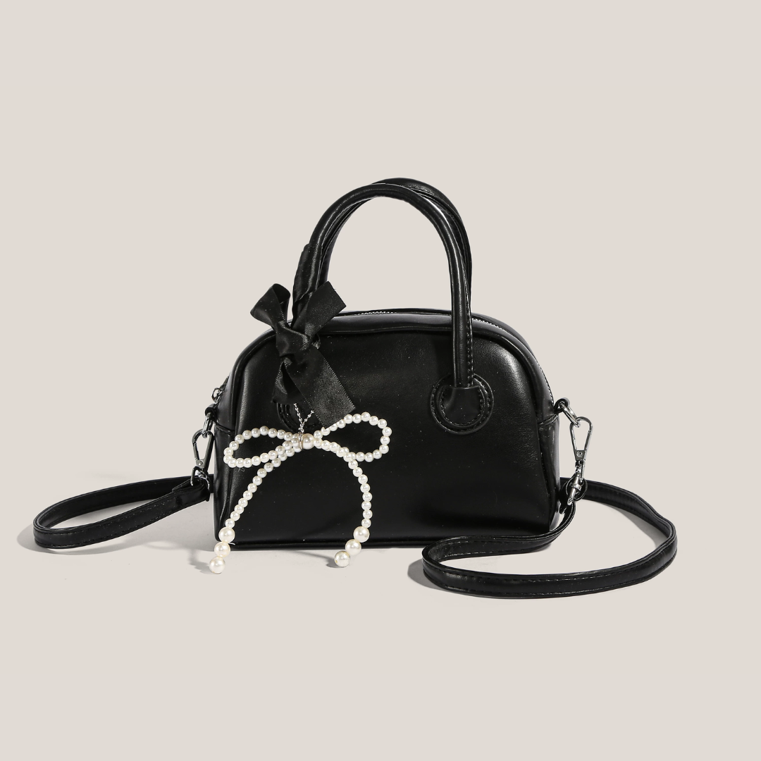 Perla | Bolso de mano metalizado