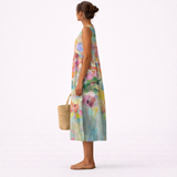 Gracia | Vestido de acuarela floral pastel