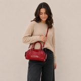 Nina | Bolso bowling brillante