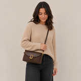 Santa | Bolso de mano con hebilla