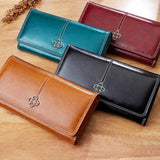 Sabela | Cartera con broche metálico