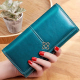 Sabela | Cartera con broche metálico