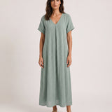 Mariela – Vestido largo fluido