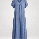 Mariela – Vestido largo fluido