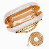 Elena – Bolso estructurado con detalle metálico