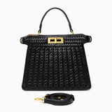 Jimena – Bolso trenzado estructurado