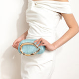 Elena – Bolso estructurado con detalle metálico