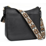 Indalecia | Bolso de hombro con cinta ornamental