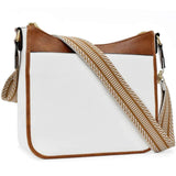 Indalecia | Bolso de hombro con cinta ornamental