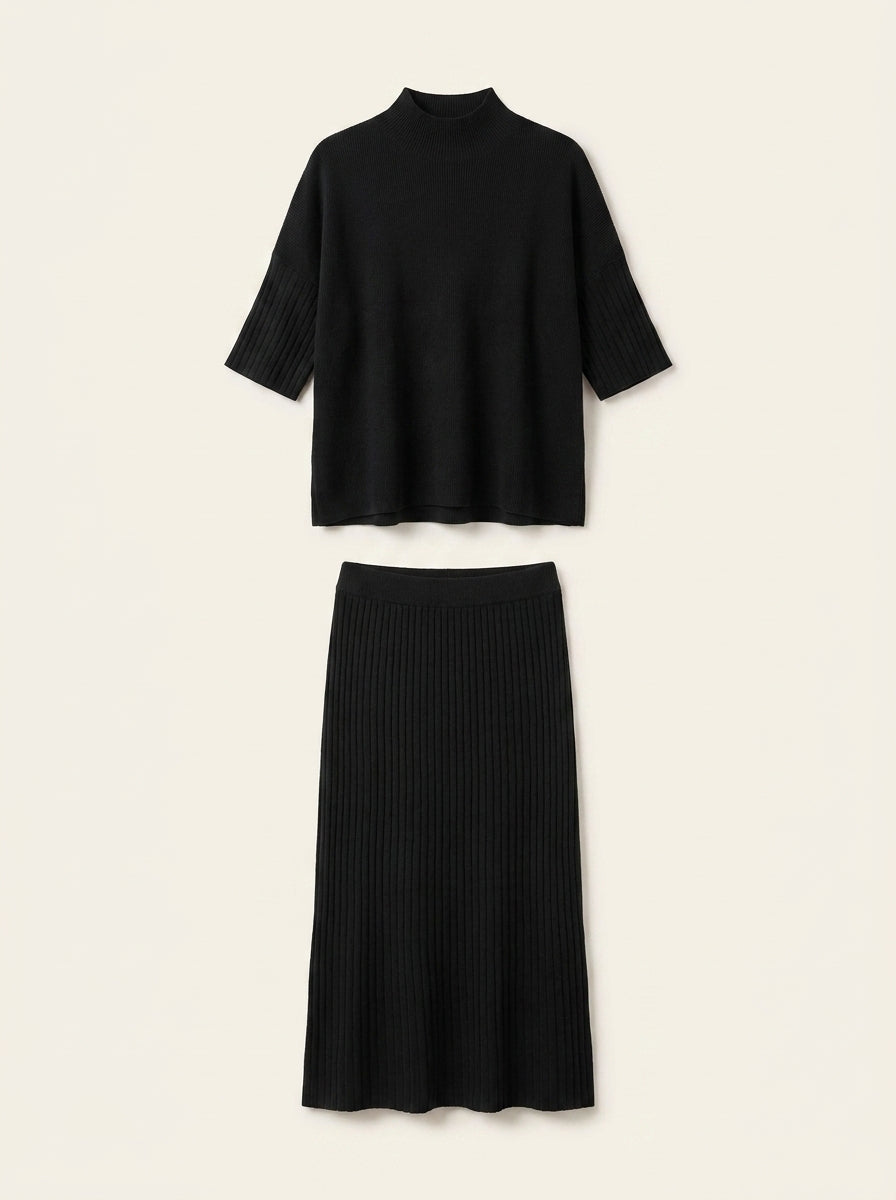 Lourdes – Conjunto de punto con falda